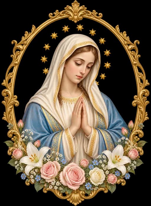 Nossa Senhora em oração